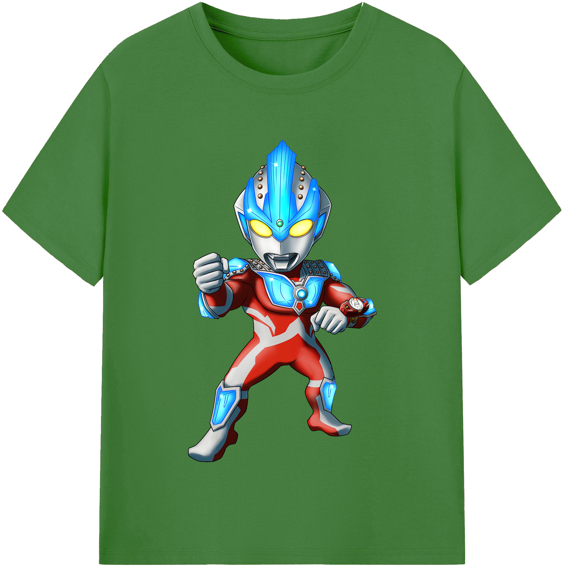 （画像用） ウルトラマン Ultraman レディースカジュアルプリントTシャツ（綿100％）